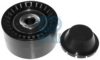 RUVILLE 55619 Deflection/Guide Pulley, v-ribbed belt